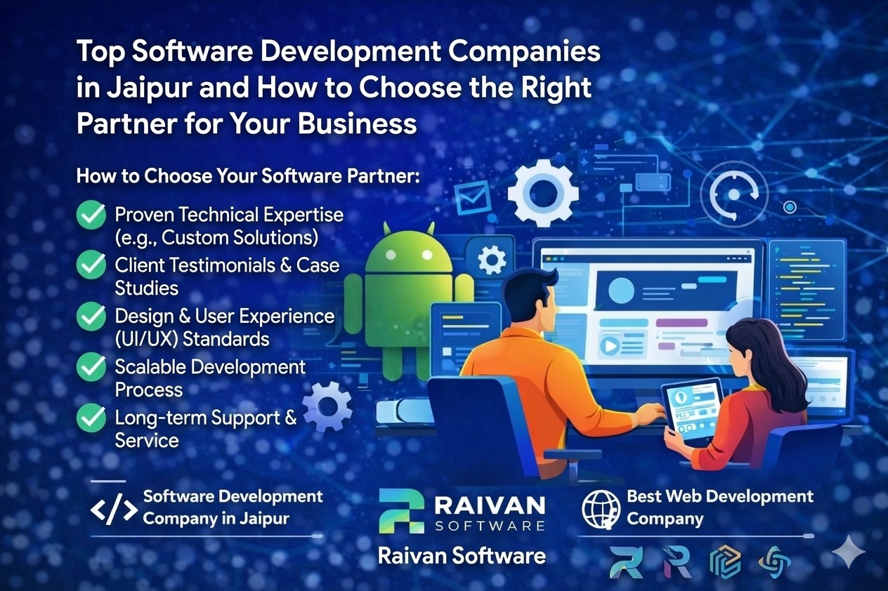 Top Software Development Companies in Jaipur and How to Choose the Right Partner for Your Business